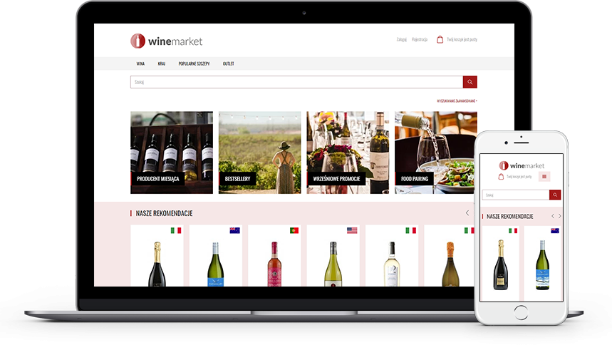 sklep internetowy  winemarket z winami z całego świata
